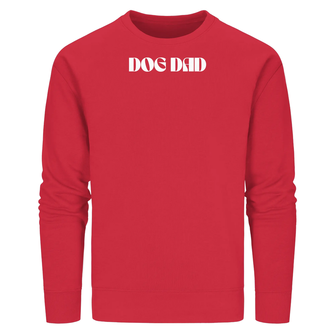 DOG DADS CLUB – „Chosen by my dog.“  - Organic Basic Unisex Sweatshirt Exceptional - Manufaktur mit Herz