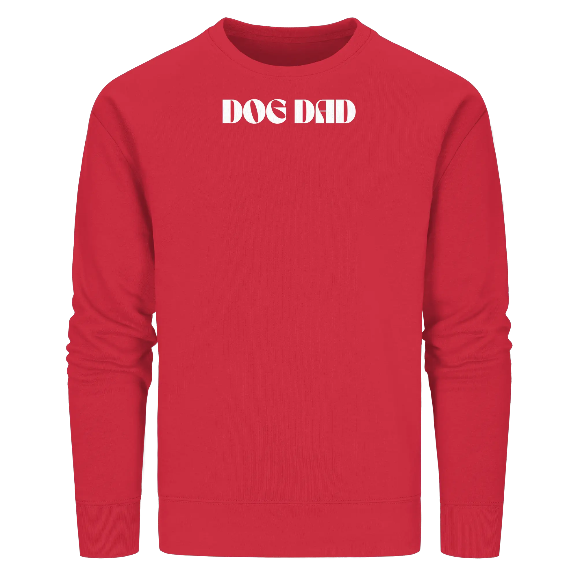 DOG DADS CLUB – „Chosen by my dog.“  - Organic Basic Unisex Sweatshirt Exceptional - Manufaktur mit Herz