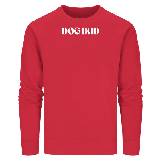 DOG DADS CLUB – „Chosen by my dog.“  - Organic Basic Unisex Sweatshirt Exceptional - Manufaktur mit Herz