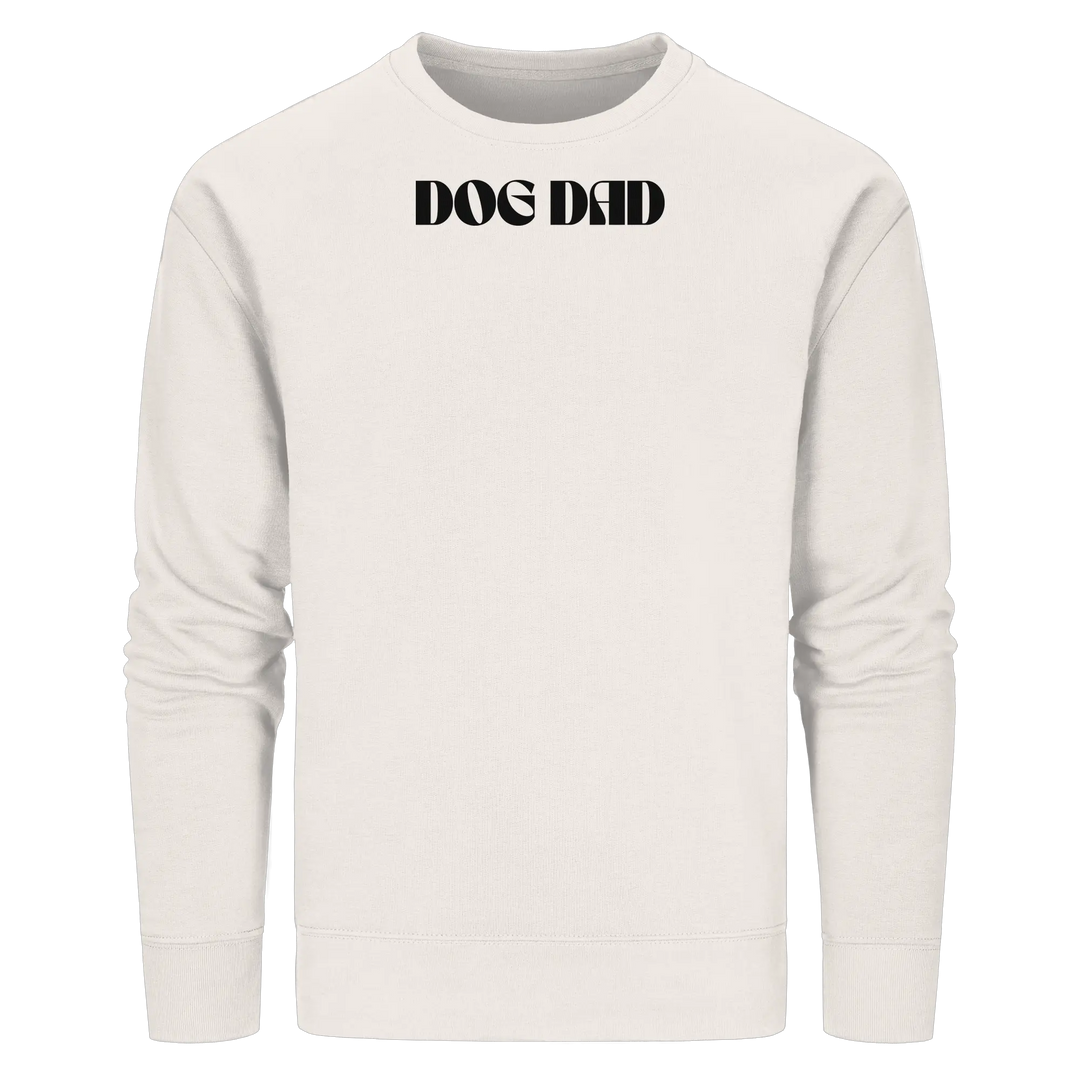DOG DADS CLUB – „Chosen by my dog.“  - Organic Basic Unisex Sweatshirt Exceptional - Manufaktur mit Herz