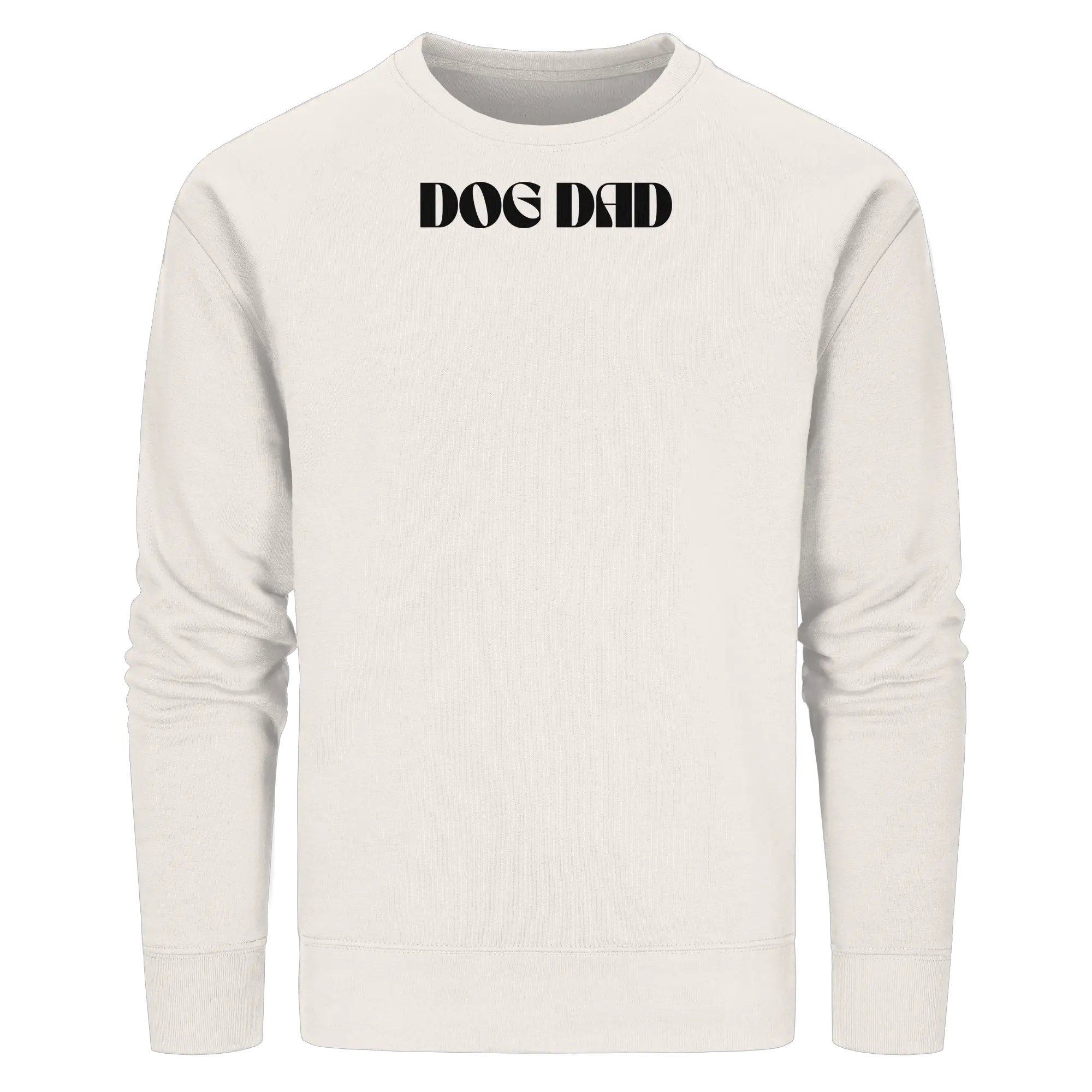 DOG DADS CLUB – „Chosen by my dog.“  - Organic Basic Unisex Sweatshirt Exceptional - Manufaktur mit Herz