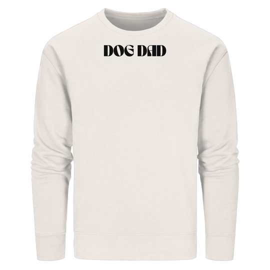 DOG DADS CLUB – „Chosen by my dog.“  - Organic Basic Unisex Sweatshirt Exceptional - Manufaktur mit Herz