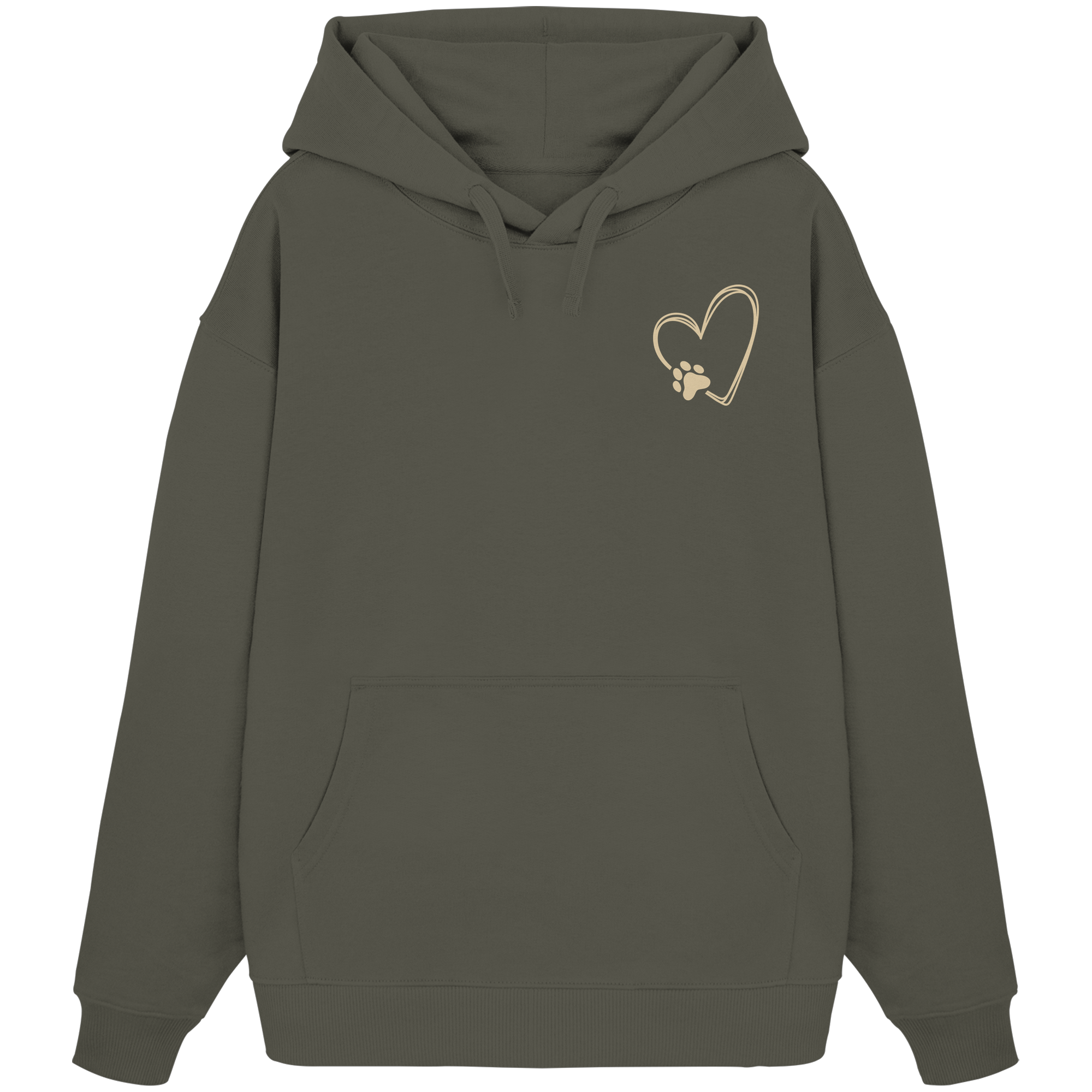 „Adventure with my Dog“ Hoodie - Organic Oversize Hoodie