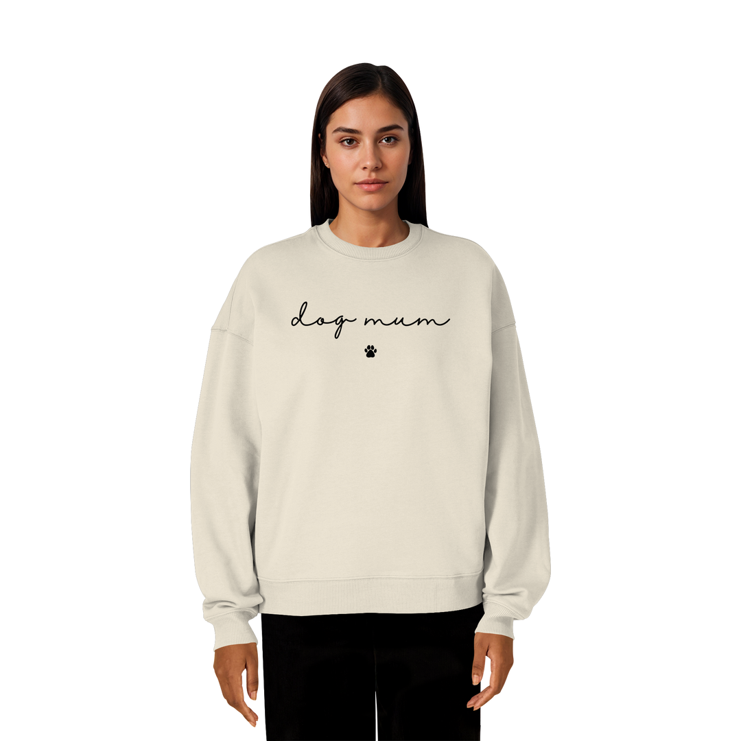 Dog Mum Essential - Organic Oversize Sweatshirt
