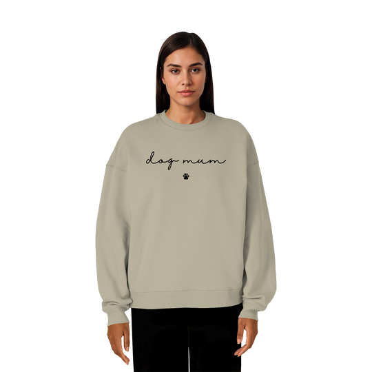 Dog Mum Essential - Organic Oversize Sweatshirt