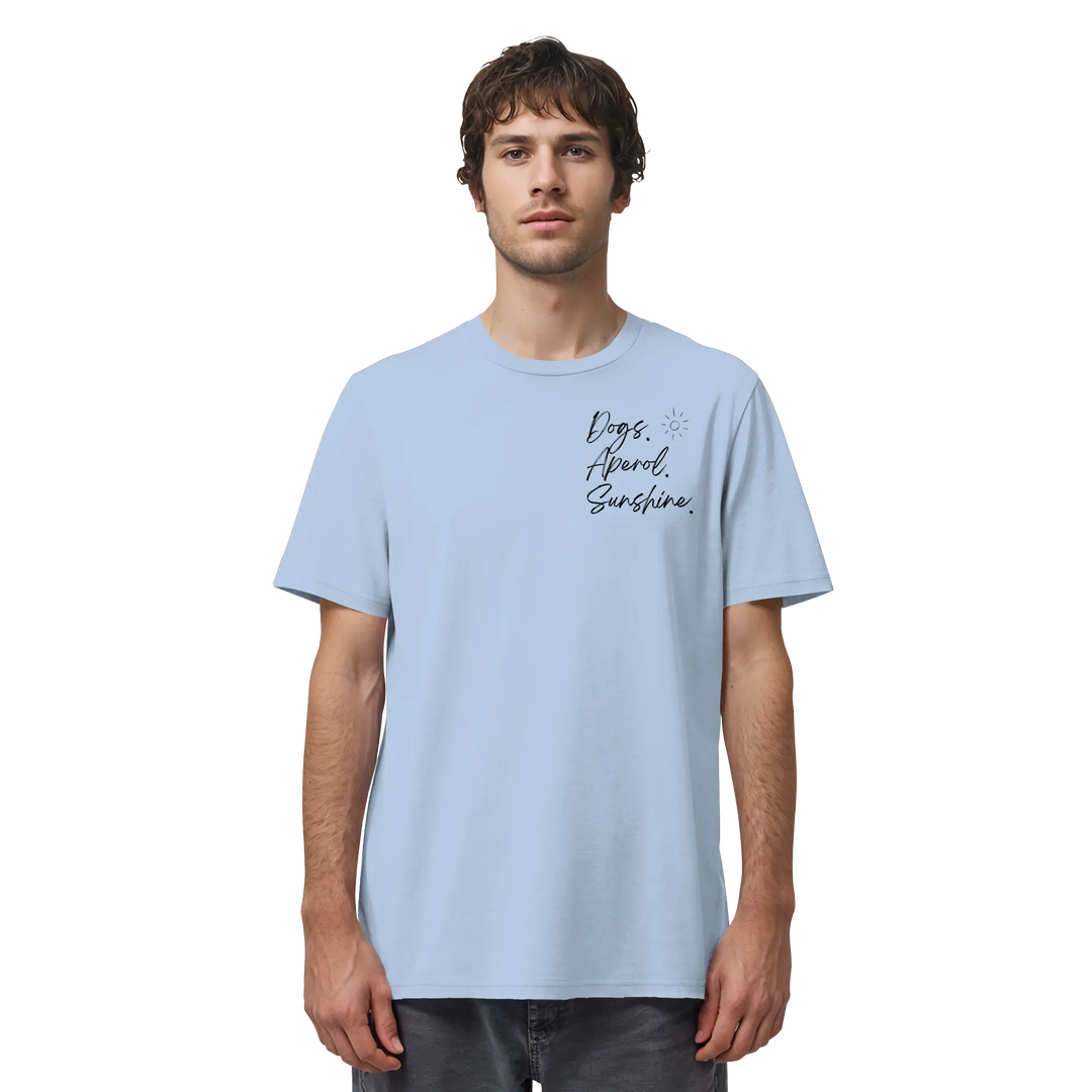 Dogs. Aperol. Sunshine. - Organic Shirt Exceptional - Manufaktur mit Herz