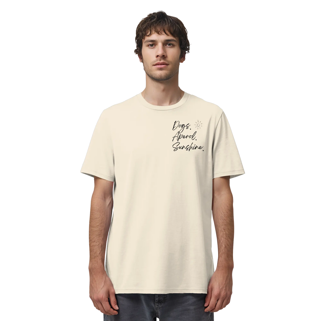 Dogs. Aperol. Sunshine. - Organic Shirt Exceptional - Manufaktur mit Herz