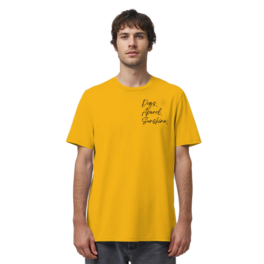 Dogs. Aperol. Sunshine. - Organic Shirt Exceptional - Manufaktur mit Herz