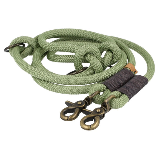 hundeleine-aus-segeltau-kletterseil-pistaziengrün-sagegrün-exceptional-hundezubehoer
