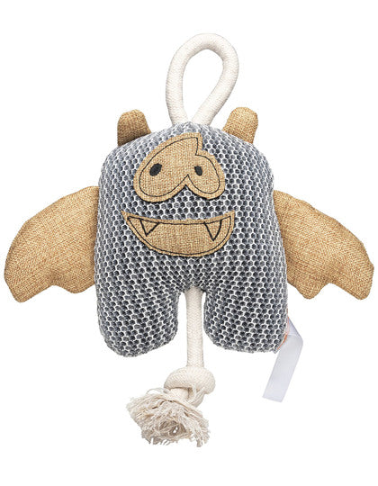Hundespielzeug Fledermaus mit Knisterfunktion – MiniFeet® Plüsch