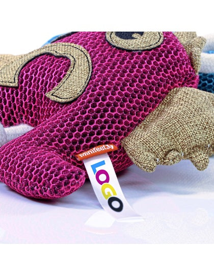 Hundespielzeug Monster Detail – Strickoberfläche