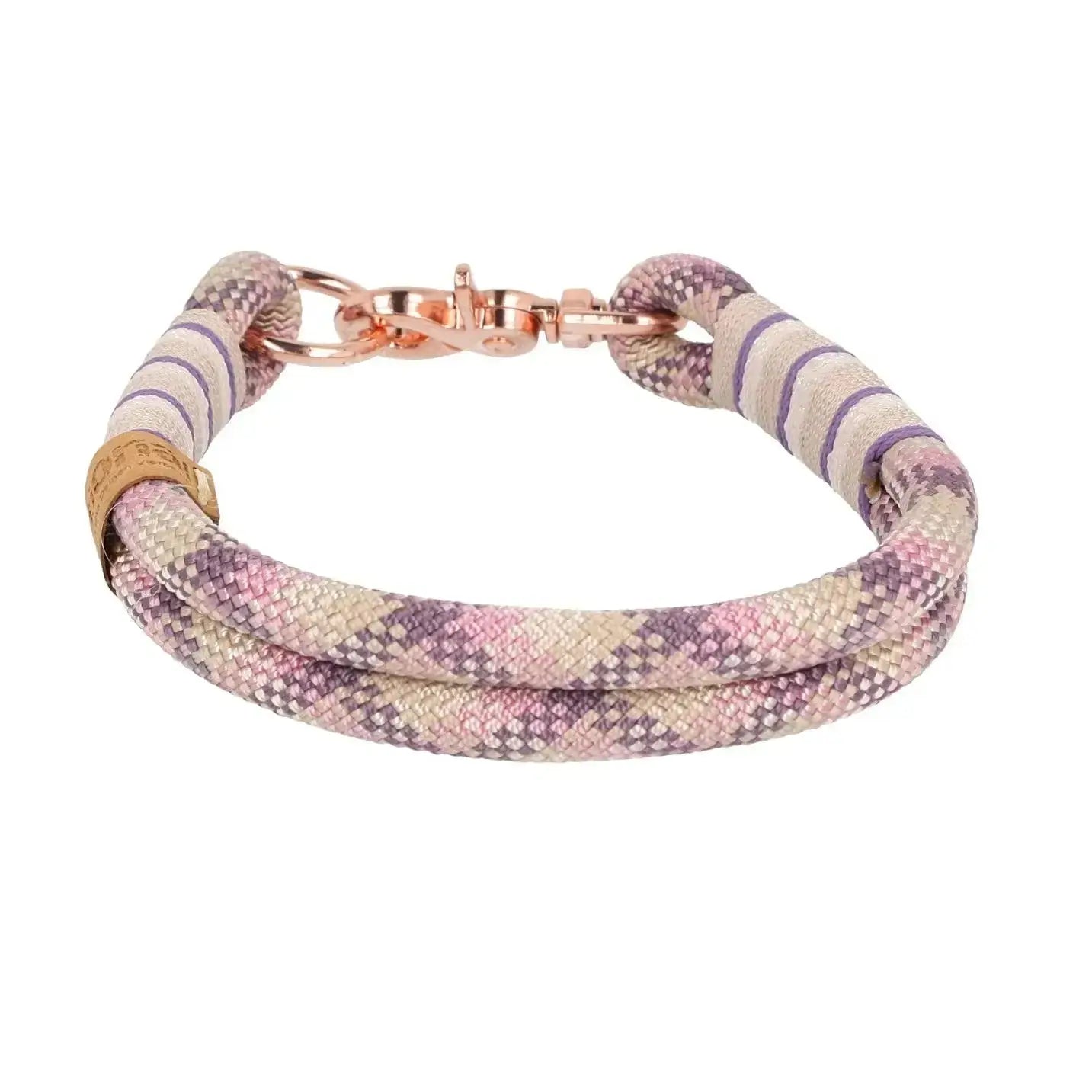 Set | Tauhalsband und Leine 'Misty Rose' Exceptional - Manufaktur mit Herz