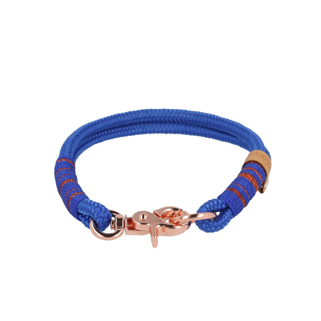 Tauhalsband 31 cm 'small Electric Blue' Exceptional - Manufaktur mit Herz