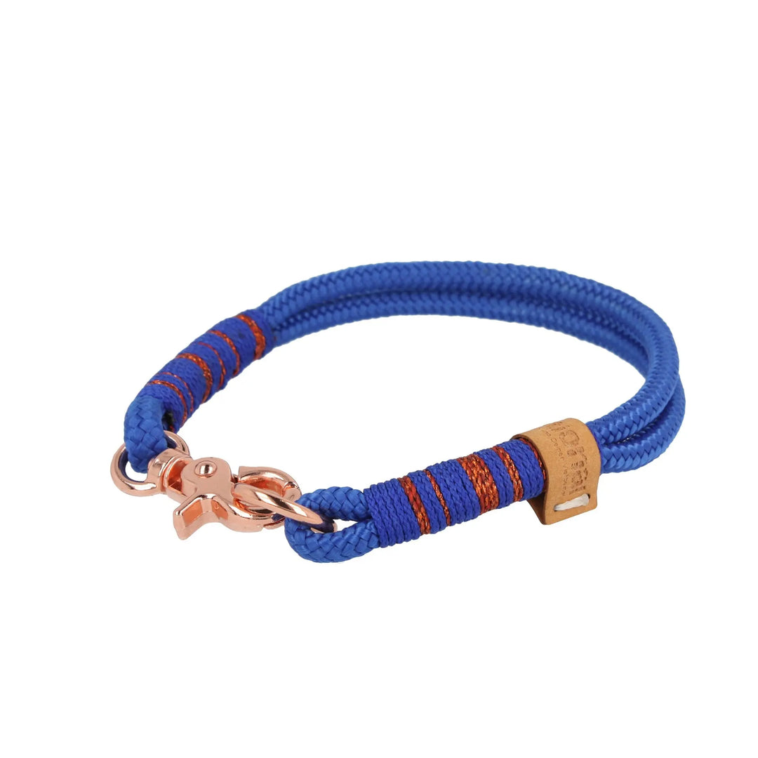 Tauhalsband 31 cm 'small Electric Blue' Exceptional - Manufaktur mit Herz