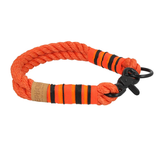 Tauhalsband 35 cm 'Orange' Exceptional - Manufaktur mit Herz
