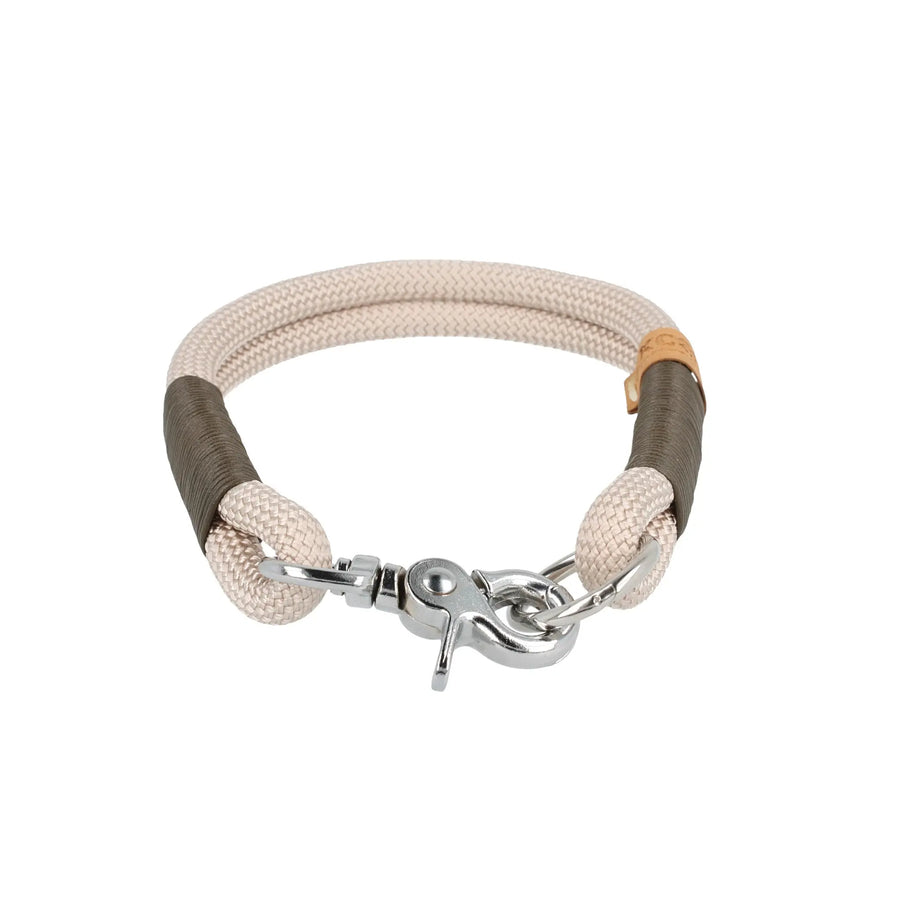 Tauhalsband 38 cm 'Cappuccino' Exceptional - Manufaktur mit Herz