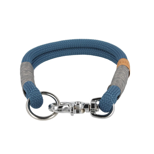 Tauhalsband 36,5 cm 'Steinblau' Exceptional - Manufaktur mit Herz