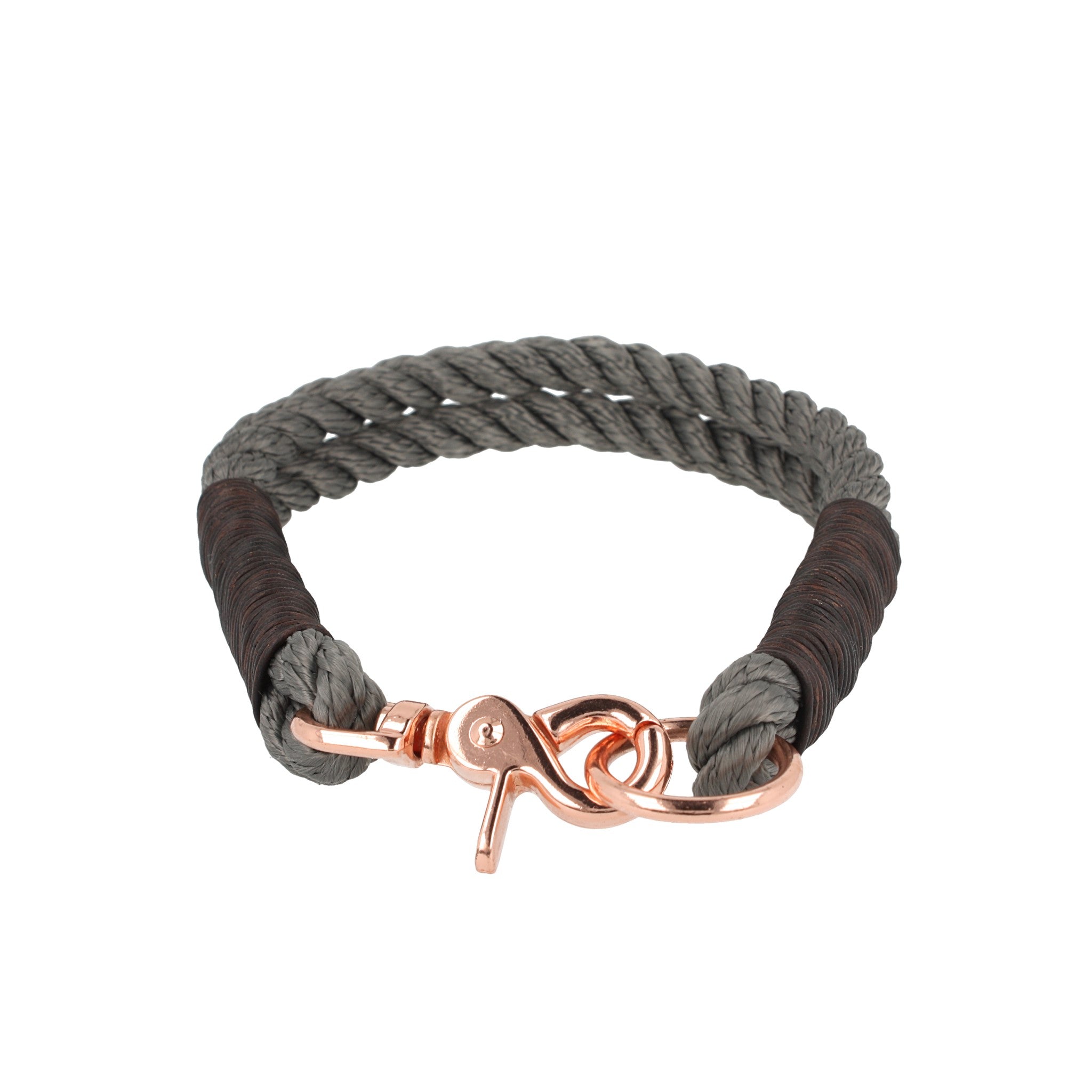 Tauhalsband 38 cm 'Mr. Grey Curl 10mm'
