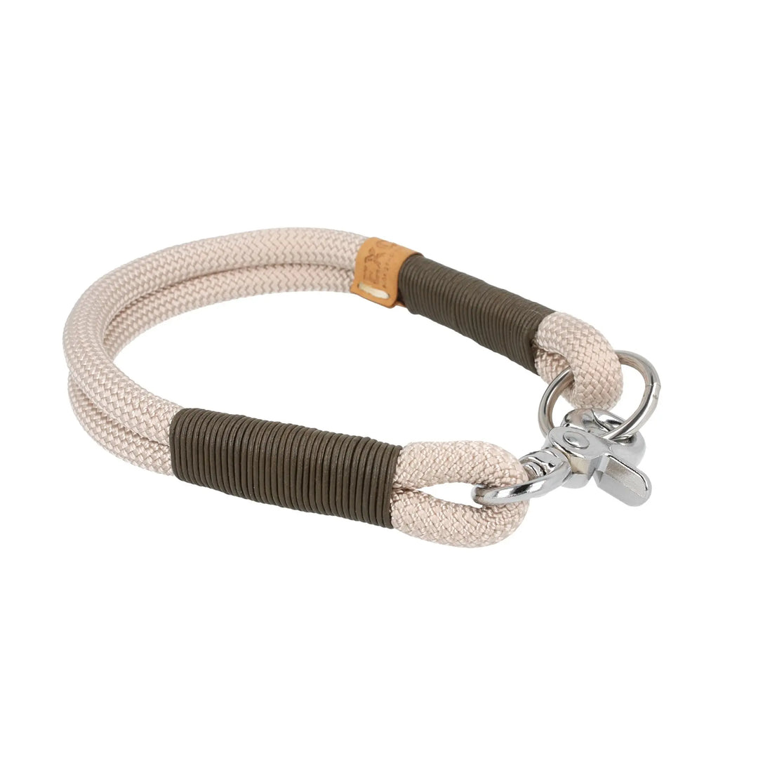 Tauhalsband 38 cm 'Cappuccino' Exceptional - Manufaktur mit Herz