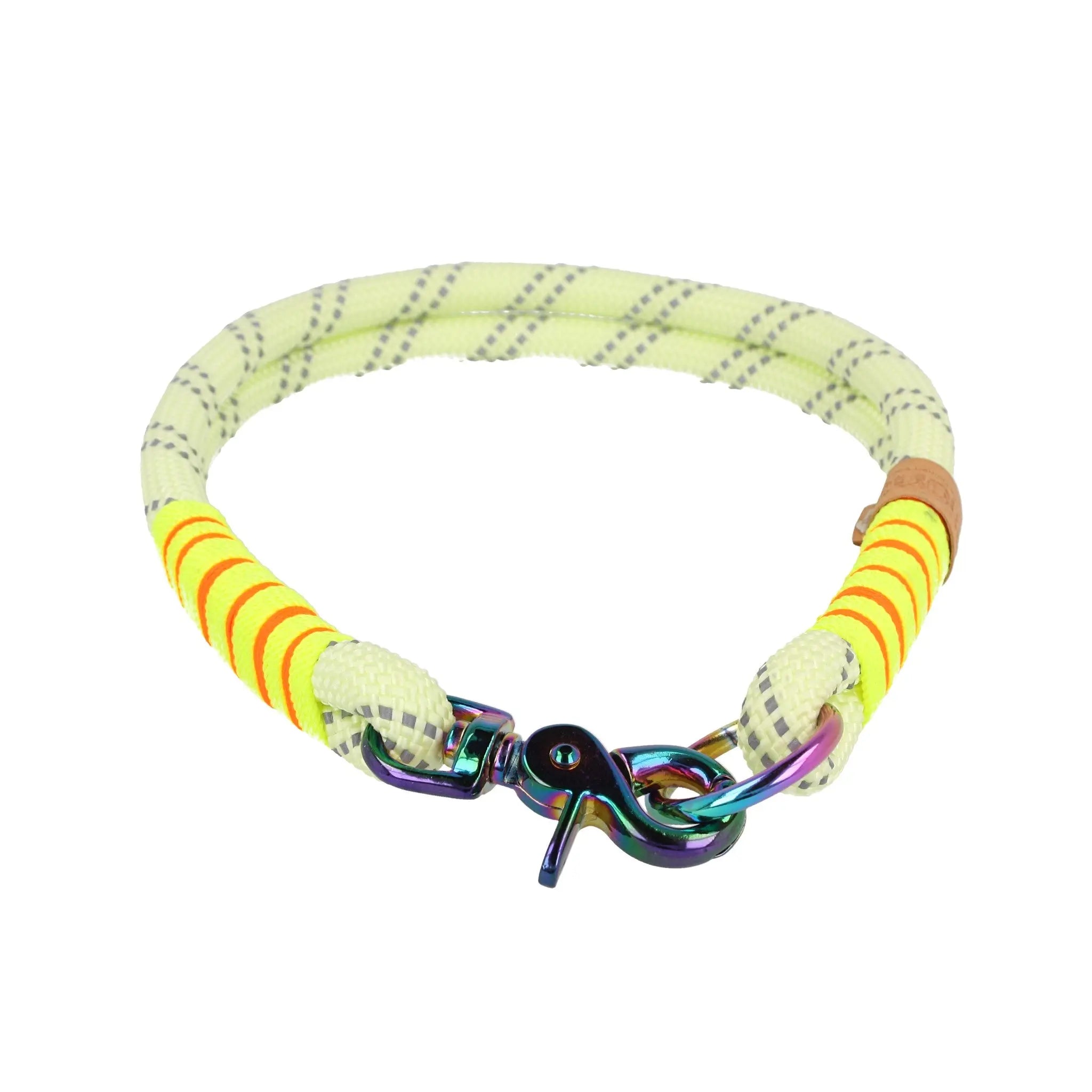 Tauhalsband 49,5 cm 'fluoreszierend orange' Exceptional - Manufaktur mit Herz