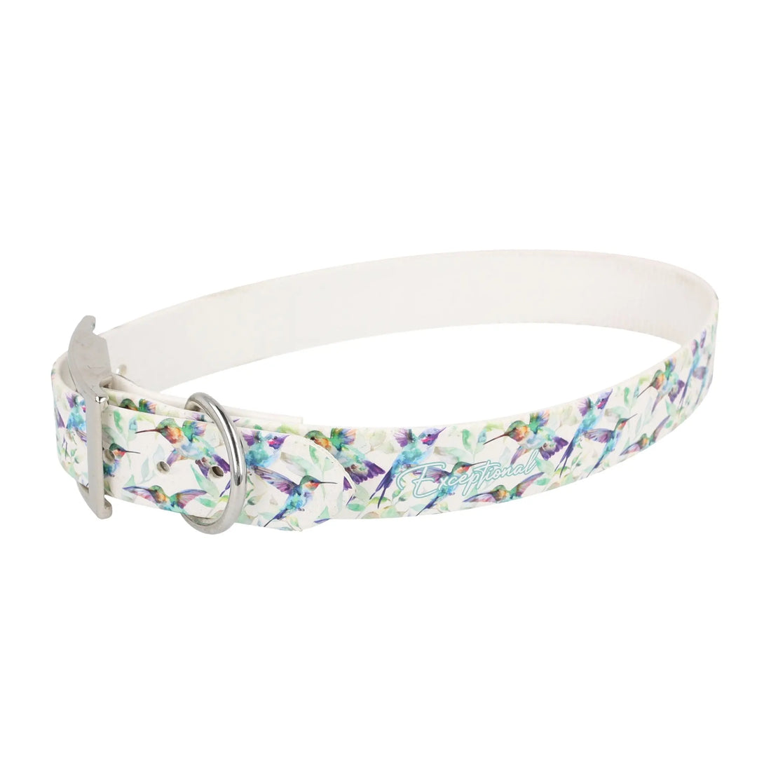 BioThane Halsband | 39-51 cm |'Eisvogel' Exceptional - Manufaktur mit Herz