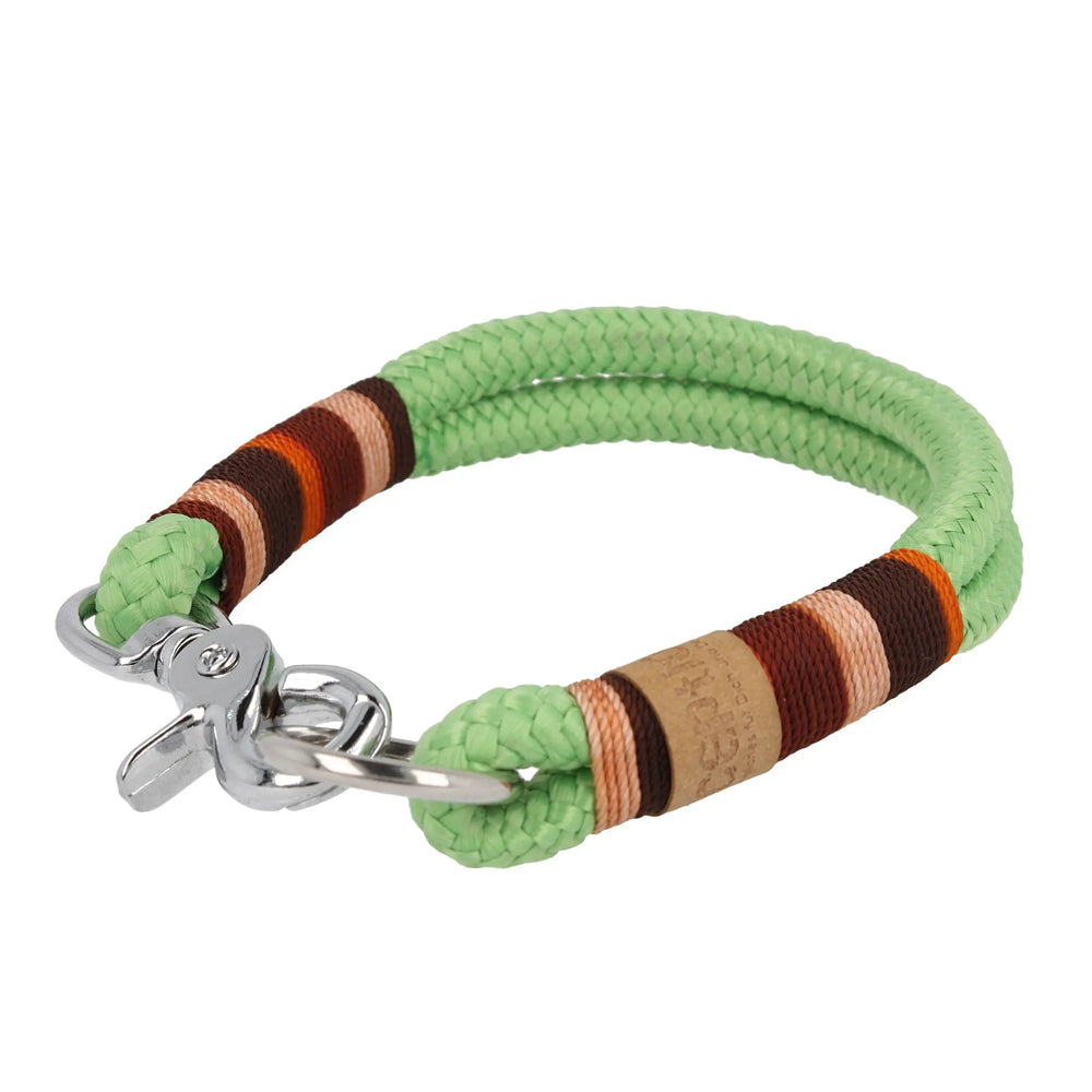 Tauhalsband 33 cm 'Green Bear' Exceptional - Manufaktur mit Herz