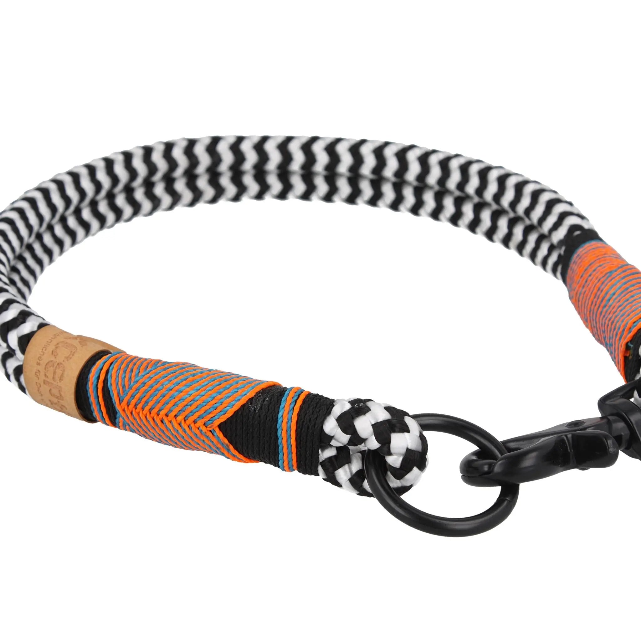 Tauhalsband 43|48 cm 'Stripes X-cross' Exceptional - Manufaktur mit Herz