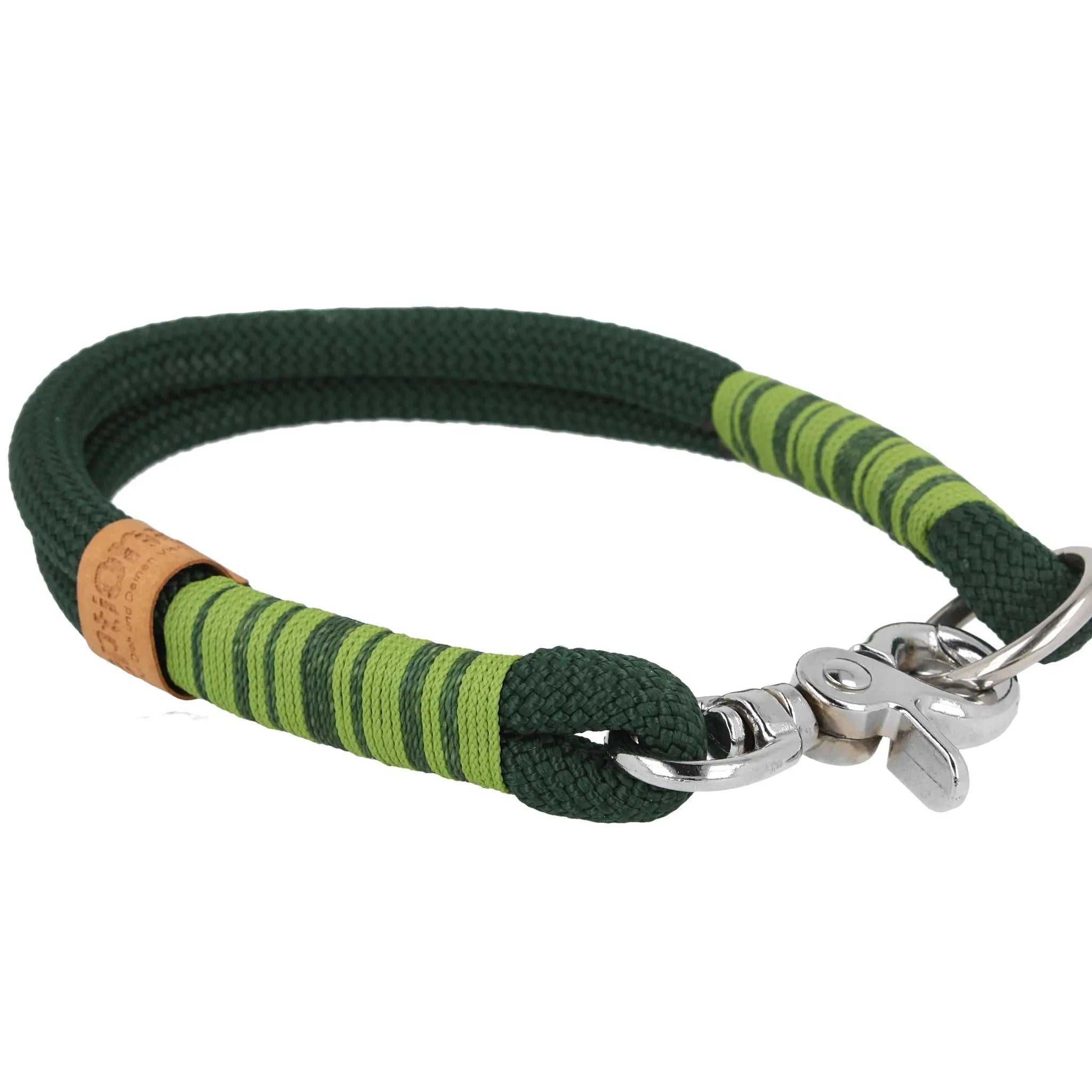 Tauhalsband 36 cm 'Forest Green' Exceptional - Manufaktur mit Herz