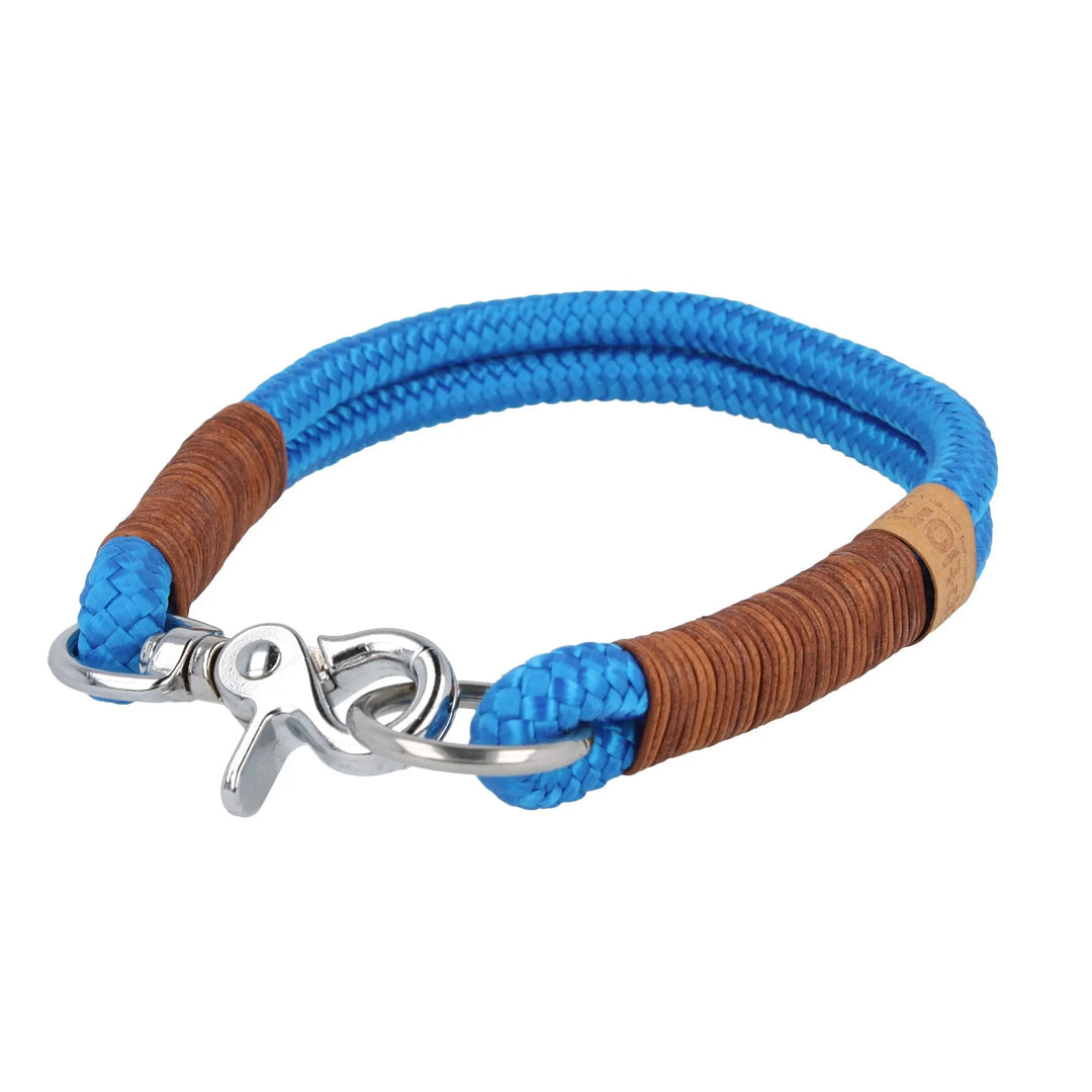 Tauhalsband 36|38,5|43,5|48 cm 'Electric Blue' Exceptional - Manufaktur mit Herz
