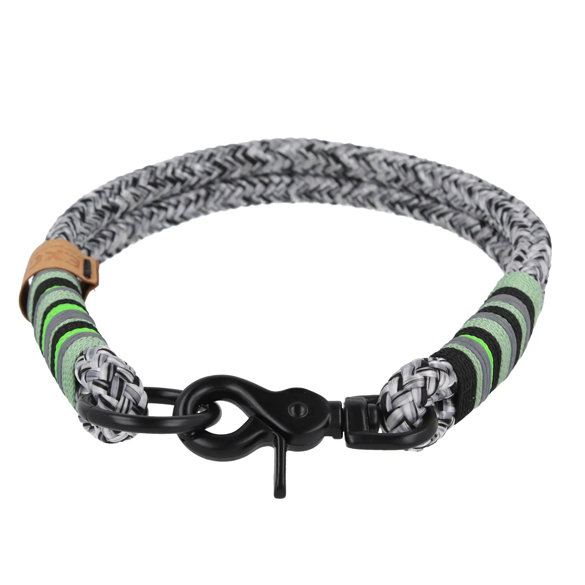 Tauhalsband 41,5 cm 'Street Style green' Exceptional - Manufaktur mit Herz