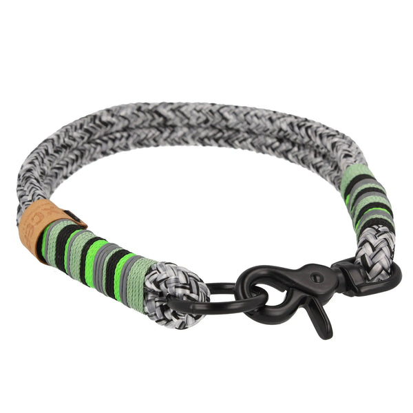 Tauhalsband 41,5 cm 'Street Style green' Exceptional - Manufaktur mit Herz