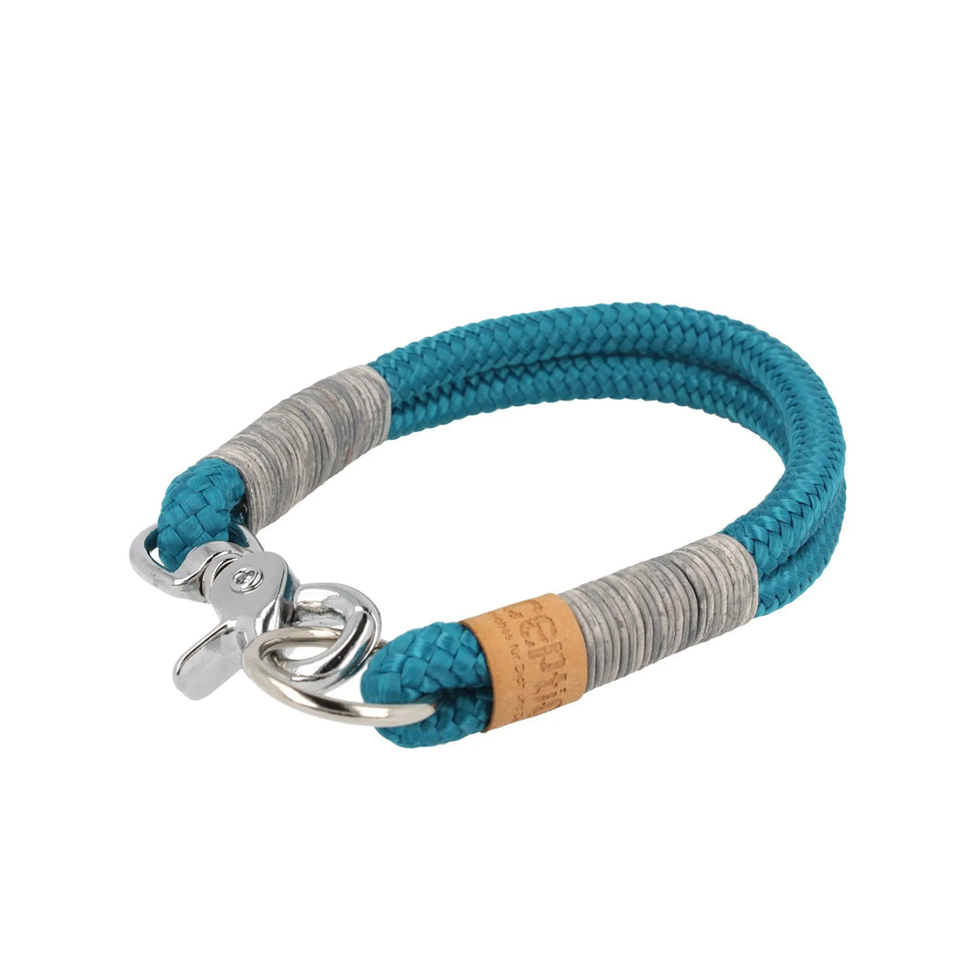 Tauhalsband 31|35|37|38|38,5|40,5|48,5 cm 'Petrol Grey' Exceptional - Manufaktur mit Herz
