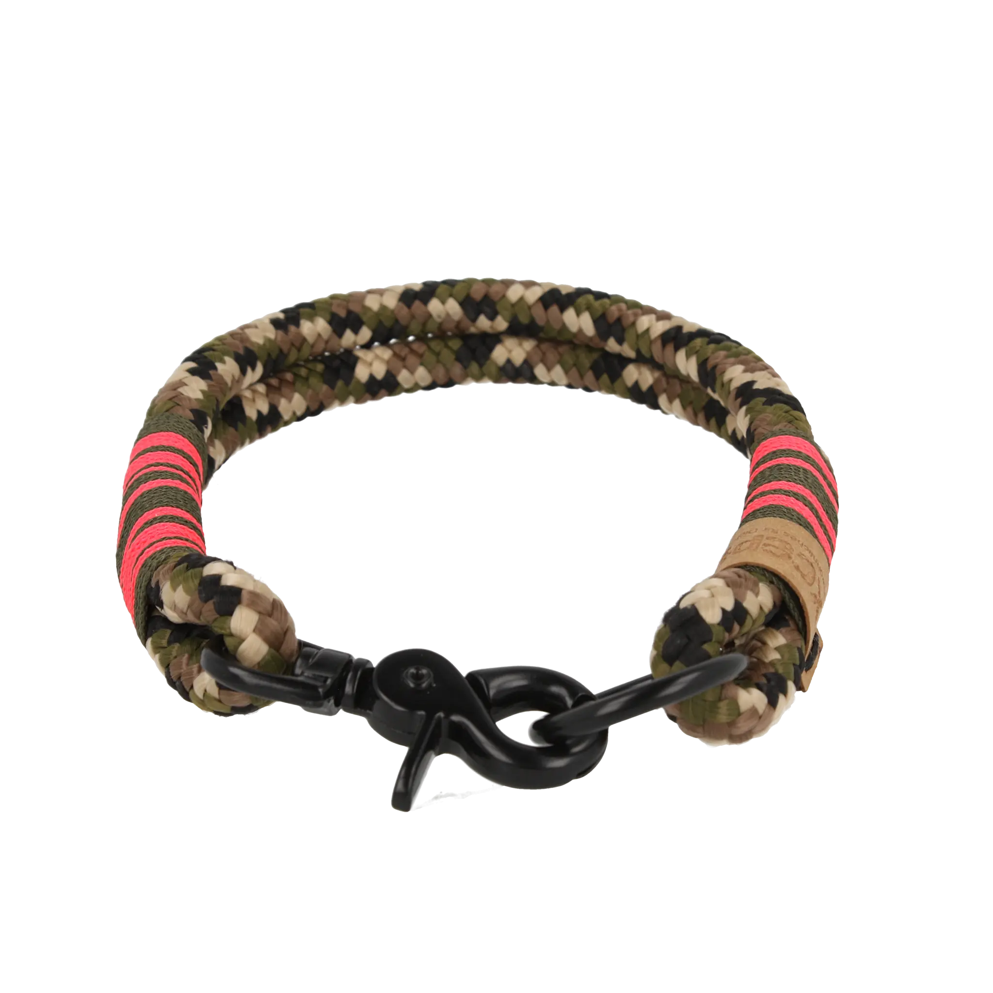 Tauhalsband 37,5 cm 'Camouflage pink' Exceptional - Manufaktur mit Herz