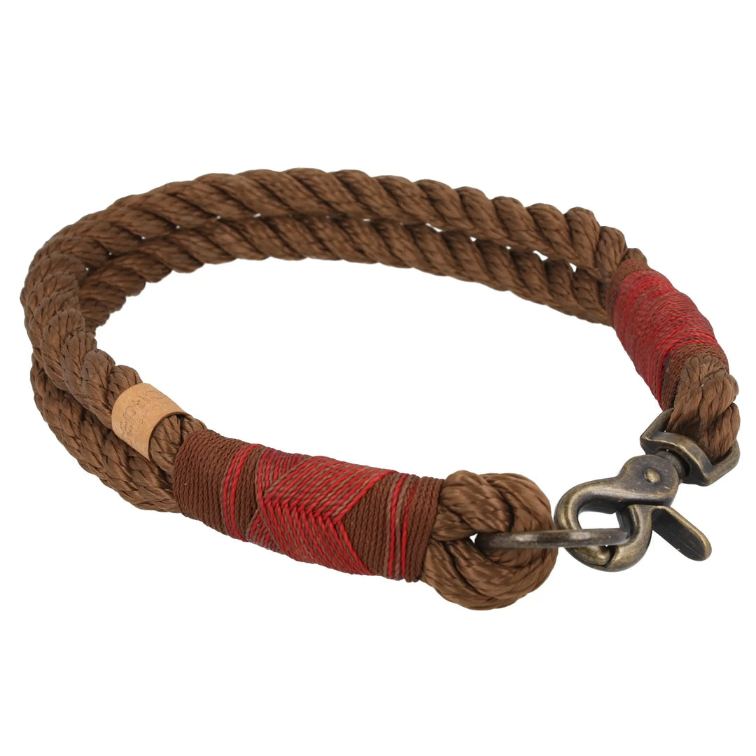 Tauhalsband 51 cm 'Browni Curl' Exceptional - Manufaktur mit Herz