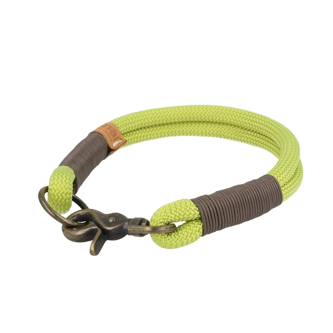 Tauhalsband 30|33|-37|37,5|38|38,5 cm 'Apfel Schlamm' Exceptional - Manufaktur mit Herz