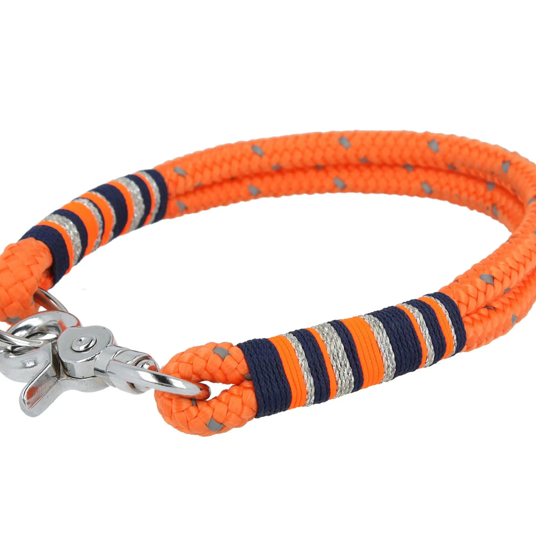 Tauhalsband 38|42|47,5 cm 'Orange Reflection' Exceptional - Manufaktur mit Herz