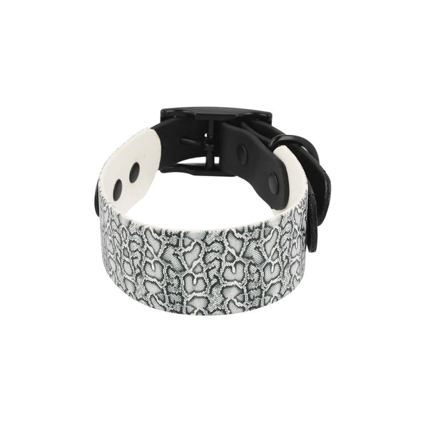 Halsband Bedruckte Biothane Snake  31-37cm Exceptional - Manufaktur mit Herz