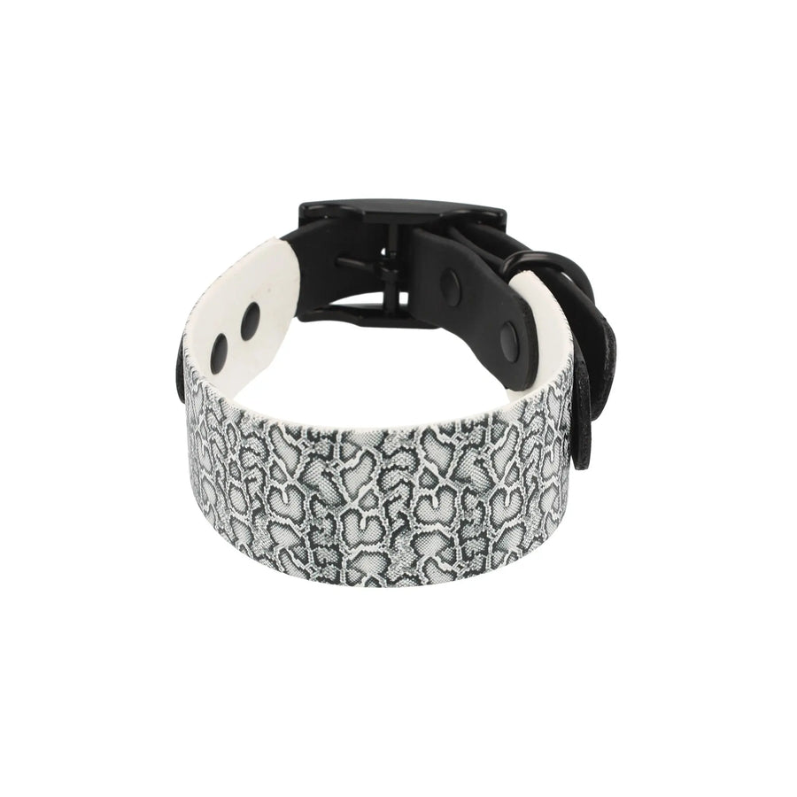 Halsband Bedruckte Biothane Snake  31-37cm Exceptional - Manufaktur mit Herz