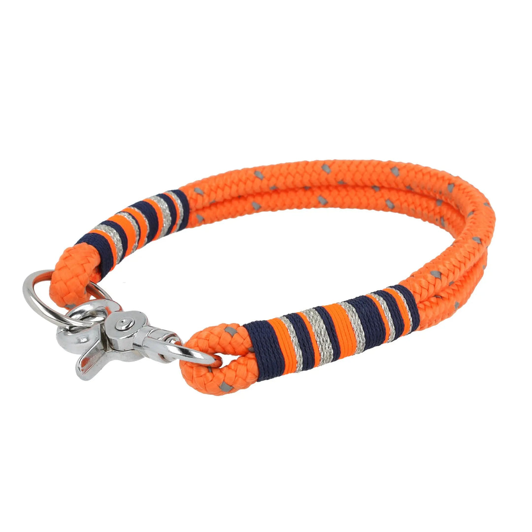 Tauhalsband 38|42|47,5 cm 'Orange Reflection' Exceptional - Manufaktur mit Herz