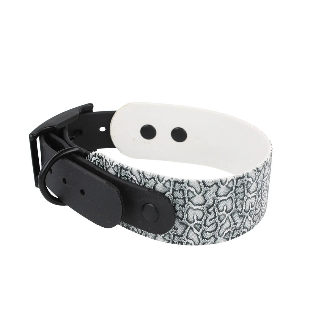 Halsband Bedruckte Biothane Snake  31-37cm Exceptional - Manufaktur mit Herz