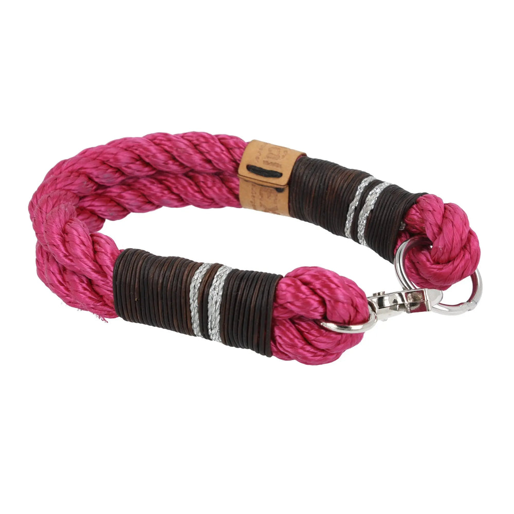 Tauhalsband 26 cm 'Himbeer Curl' Exceptional - Manufaktur mit Herz