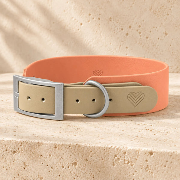 BioThane® Halsband 'Moonstone Peach'
